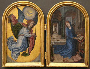 The Annunciation to Mary (Diptych)
