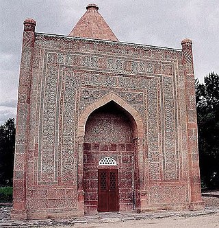 <span class="mw-page-title-main">Manas Ordo</span> Mausoleum in northwest Kyrgyzstan, believed to be of Manas