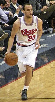 Emanuel Ginobili, one of the most recognized Argentine basketball players. Manu Ginobili, San Antonio Spurs.jpg