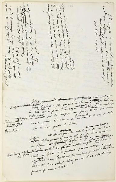 File:Manuscript of Madame Bovary 2231 draft part2.djvu