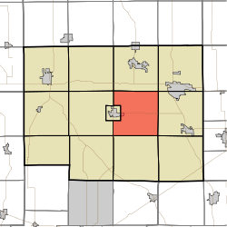 Location in Noble County