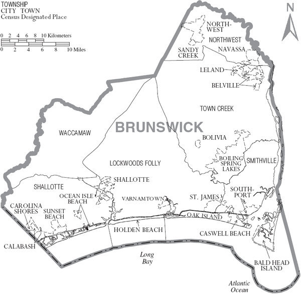 Brunswick County, North Carolina - Wikiwand