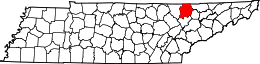 Contea di Campbell – Mappa