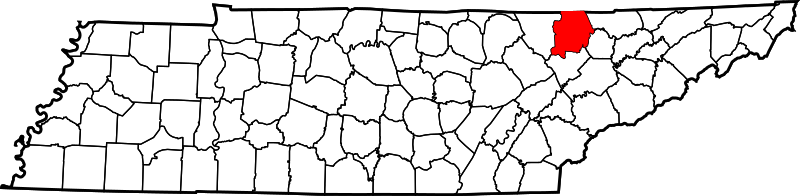Fájl:Map of Tennessee highlighting Campbell County.svg
