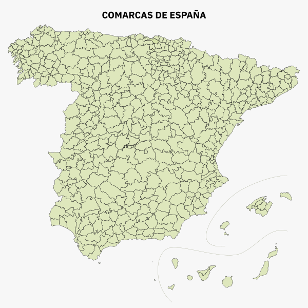 Comarcas of Spain