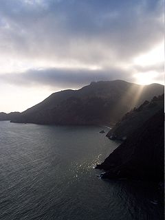 <span class="mw-page-title-main">Marin Headlands</span> Southernmost peninsula of the Marin Peninsula in California, United States