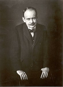 Max Dvořák.  Photo d'Anton Kolm.