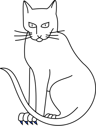 File Meuble Heraldique Chat Assis Svg Wikimedia Commons