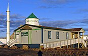 Midnight Sun Mosque, in the midnight sun