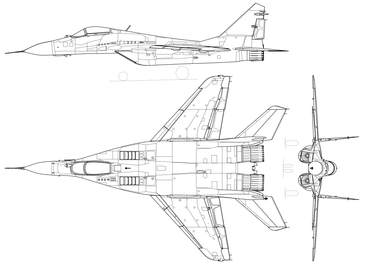 Су 29 чертеж