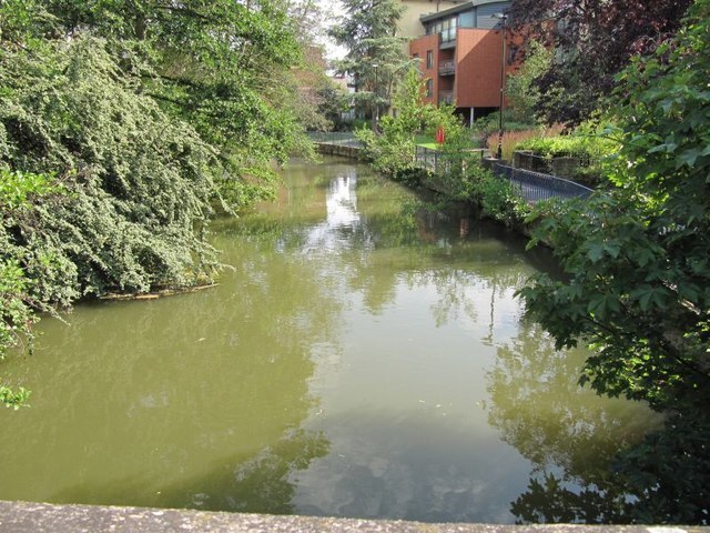 Another view of the mill stream.