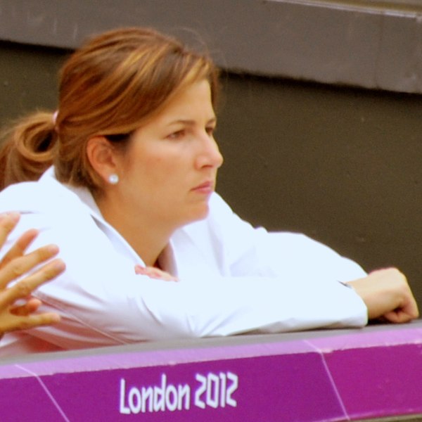 Mirka during the 2012 Olympics