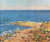 The Mediterranean at Antibes Monet w1184.jpg