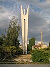 Monument for brorskap og enhet i Pristina.jpg