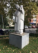 Monument of Serbian patriarch Danilo II