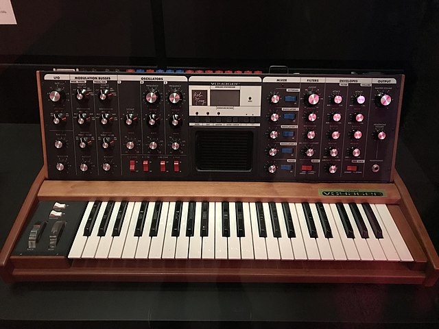 A Minimoog Voyager, as owned by Yancey