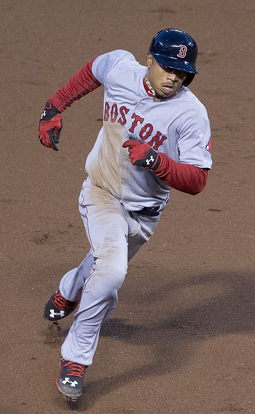 Mookie Betts on April 24, 2015