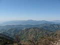 花立より箱根山全景