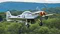 eine North American P-51D Mustang bei der Landung