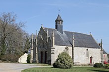 Ang kapilya sa Notre-Dame-Des-Vertus, sa Berric