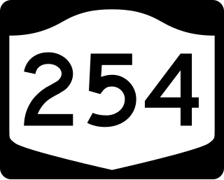 <span class="mw-page-title-main">New York State Route 254</span> New York state highway