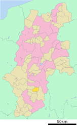 Nakagawa - Carte