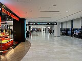 A corridor located in a concourse of Terminal 1