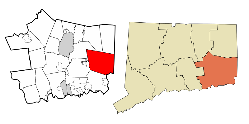 File:New London County Connecticut Incorporated and Unincorporated areas North Stonington Highlighted 2010.svg