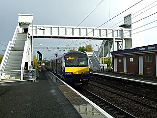 <span class="mw-page-title-main">Newton railway station</span> Railway station in South Lanarkshire, Scotland