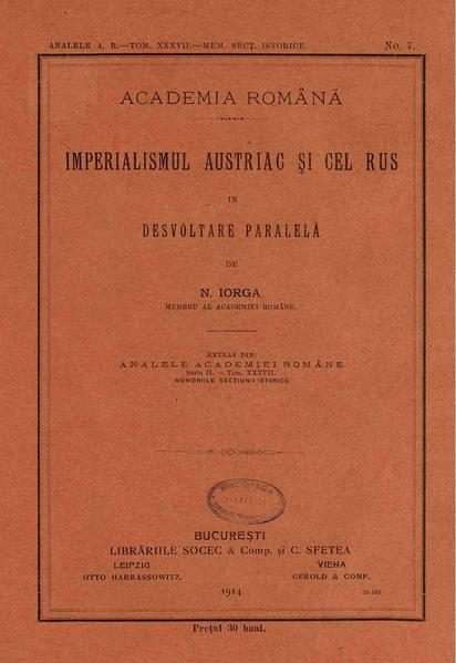 File:Nicolae Iorga - Imperialismul austriac și cel rus în desvoltare paralelă.pdf