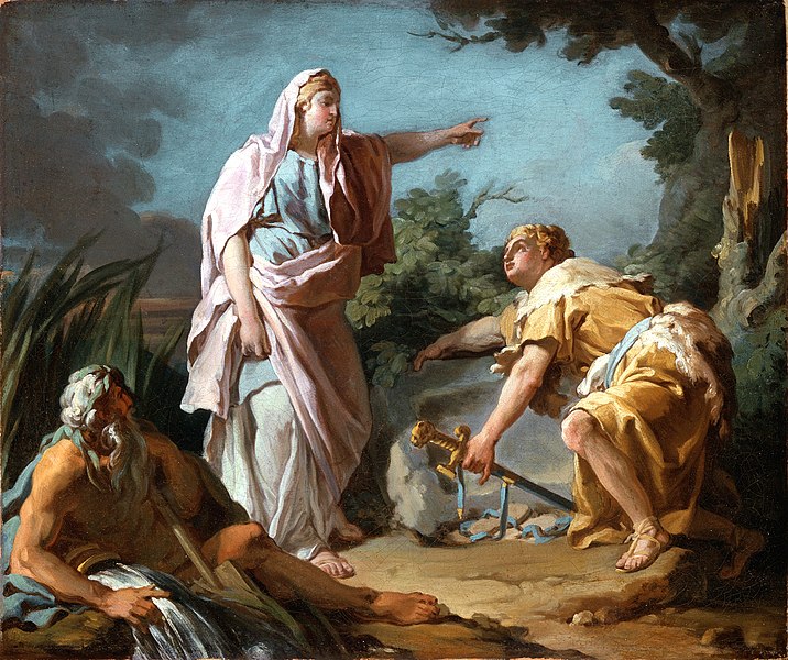 File:Nicolas-Guy Brenet - Aethra Showing her Son Theseus the Place Where his Father had Hidden his Arms.jpg