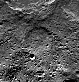 Brashear (lunar crater) Lunar surface depression