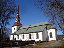 Norrbärke kyrka i april 2010