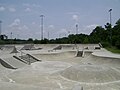 Skate park area from NW