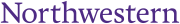 Northwestern Üniversitesi wordmark.svg