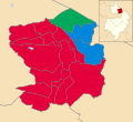 Nuneaton and Bedworth UK local election 2012 map.svg