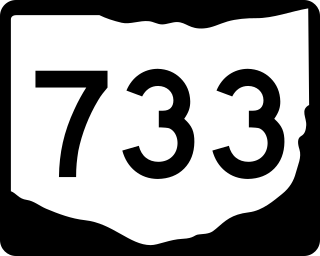 <span class="mw-page-title-main">Ohio State Route 733</span>