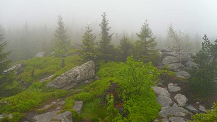 Haze on Ochsenkopf