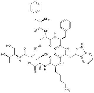 Octreotide Octapeptide that mimics natural somatostatin pharmacologically