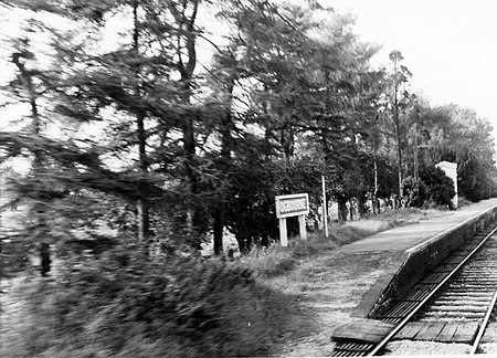 Ogbourne railway station (1960)