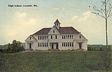 Old High School in 1915