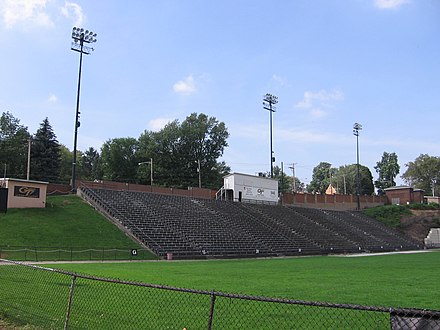 Reeves Field in 2006, before extensive renovations.