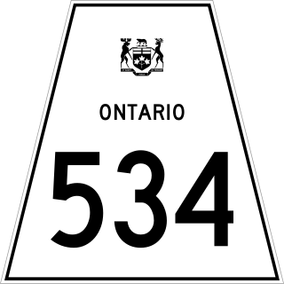 <span class="mw-page-title-main">Ontario Highway 534</span> Ontario provincial highway