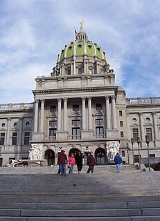 Pennsylvania State Capitol The seat of government for the U.S. state of Pennsylvania