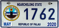 Palau license plate Ngarchelong 2020 b.png