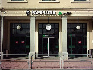 Pamplona togstation