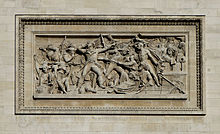 The capture of Alexandria, bas-relief on the Arc de Triomphe in Paris Paris Arc de Triomphe 04.jpg