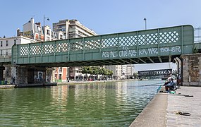 Pont de la rue de l'Ourcq, Paris