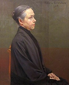 Paterne Berrichon, Portrait d'Isabelle Rimbaud (1908), Issoudun, musée de l'Hospice Saint-Roch.