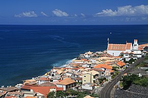 Vista panorâmica sobre o Paul do Mar